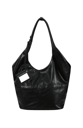 vase bag (black) & mirror card charm set