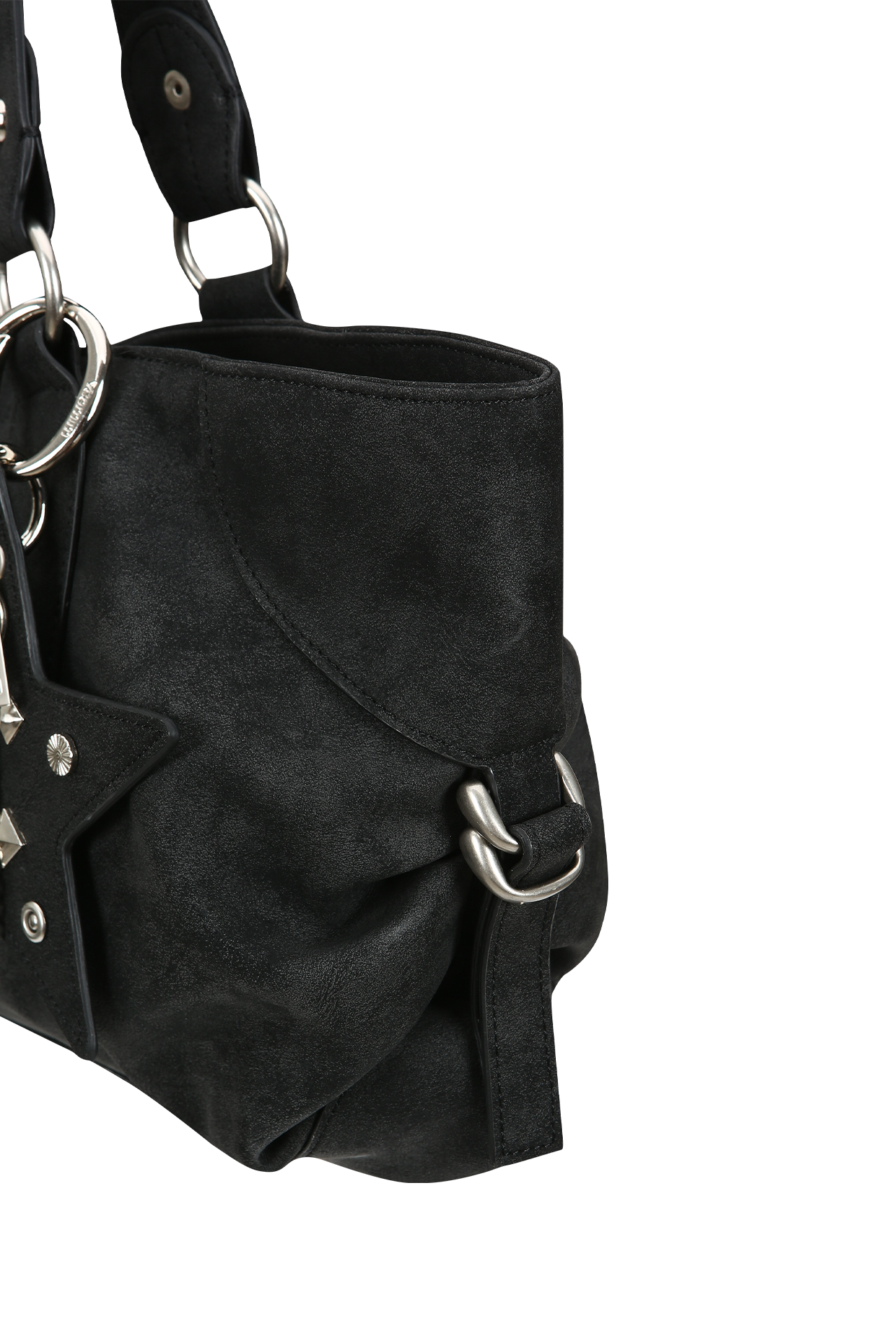 ranch bag (grunge black) & keyring set 사진 3/4